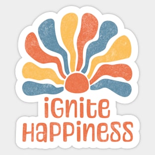 Ignite Happiness Sticker